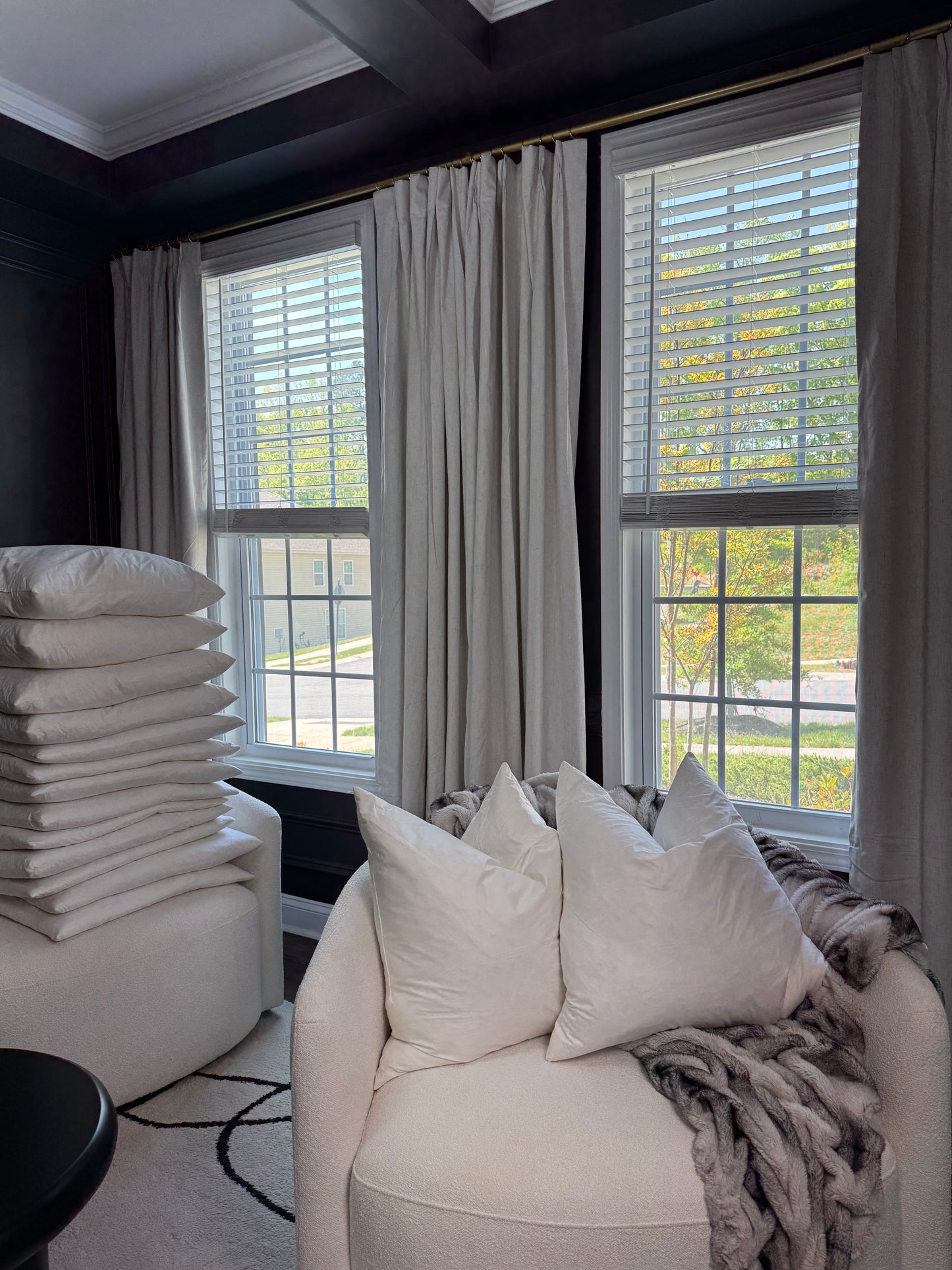 24x24 Feather-Down Pillow Insert